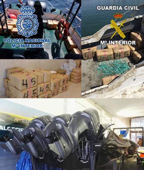 Cae una red que introducía droga en España con naves nodrizas