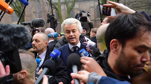 Wilders promete desislamizar Holanda en su primer día de campaña electoral