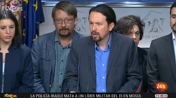 Podemos se lanza a una moción de censura para la que no encuentra aliados