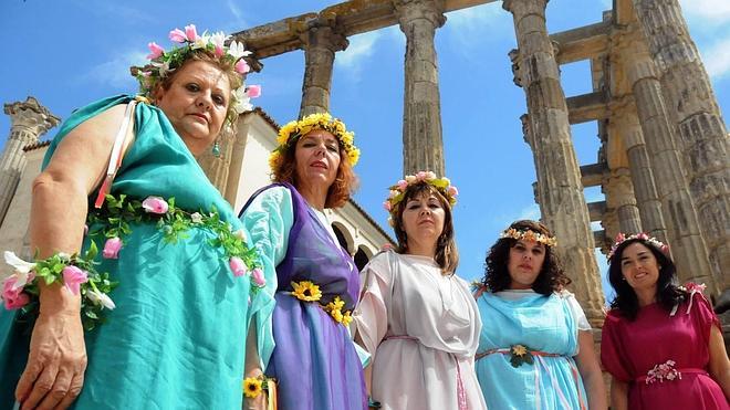 La fiesta romana 'Floralia' espera superar los 3.000 visitantes