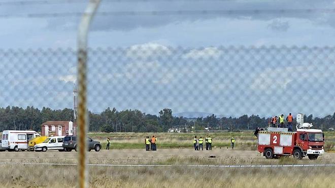 Un juez investiga una presunta negligencia en el accidente de un F-5 ocurrido en Talavera la Real en 2012