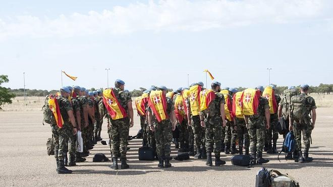 Relevo en el mando de las tropas españolas desplegadas en Líbano