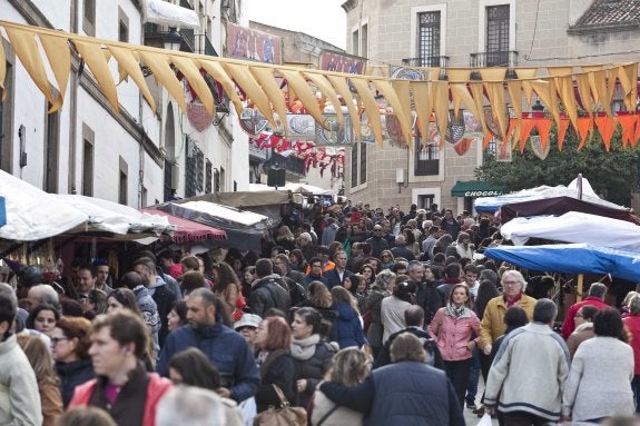 Lleno en el Mercado Medieval