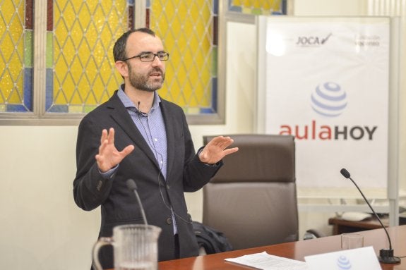 Rafael Santandreu visita Aula Hoy