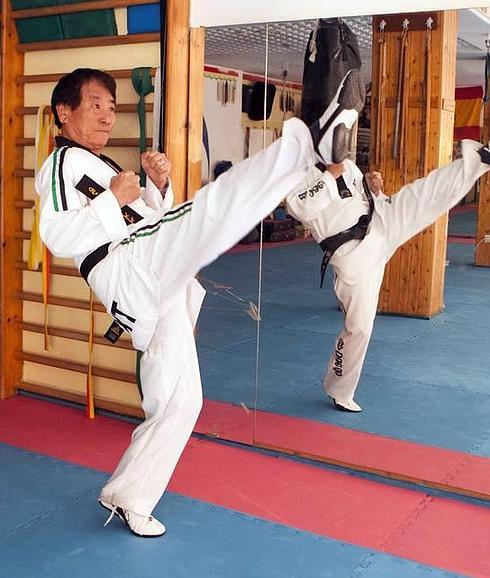 Un pabellón con nombre coreano