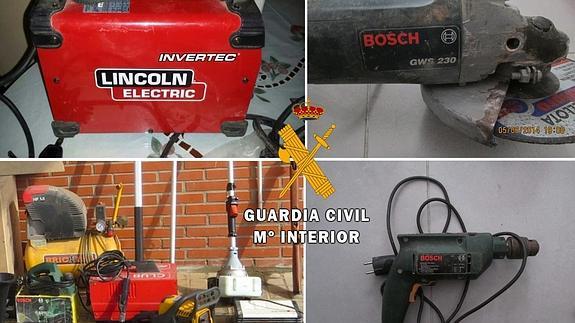 Desarticulada una banda acusada de 15 robos en casas de campo de Vegas Altas