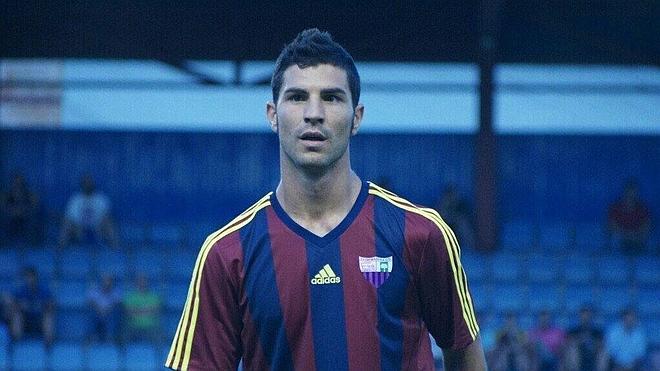 Willy Ledesma en su primera temporada en el extremadura ud