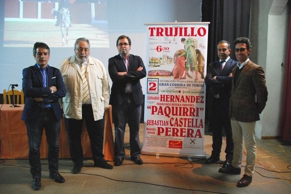 Paquirri, Castella, Perera y Leonardo en el cartel de Trujillo