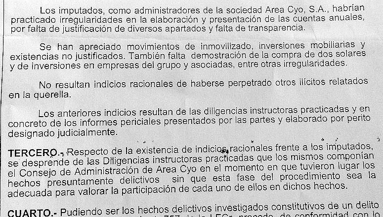 El alcalde y un concejal de Navalmoral, imputados por delitos societarios