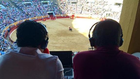 Posada de Maravillas, Ginés Marín y Juan Carlos Carballo, en la segunda de Feria