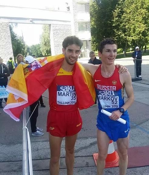 El pacense Álvaro Martín, subcampeón de Europa sub-23 de 20 km marcha