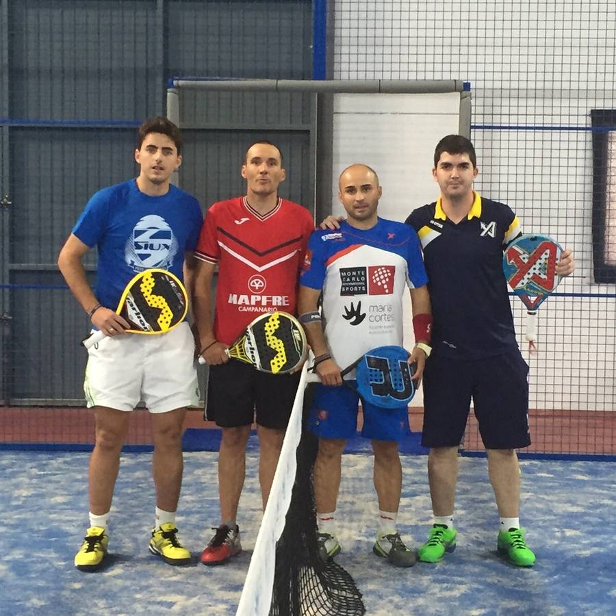 Dos subcampeonatos para los campanarienses en el torneo de pádel de otoño