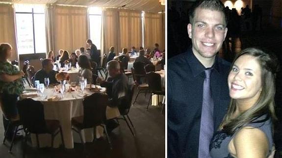 Cancelan la boda y aprovechan el banquete para invitar a personas sin hogar