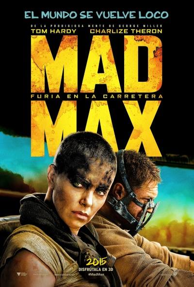 Esta tarde cine con la película 'Mad Max: Furia en la carretera'