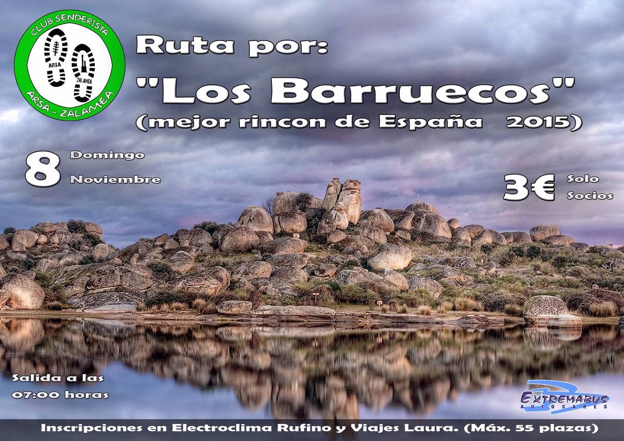 'Los Barruecos' acogerá la próxima ruta senderista ilipense