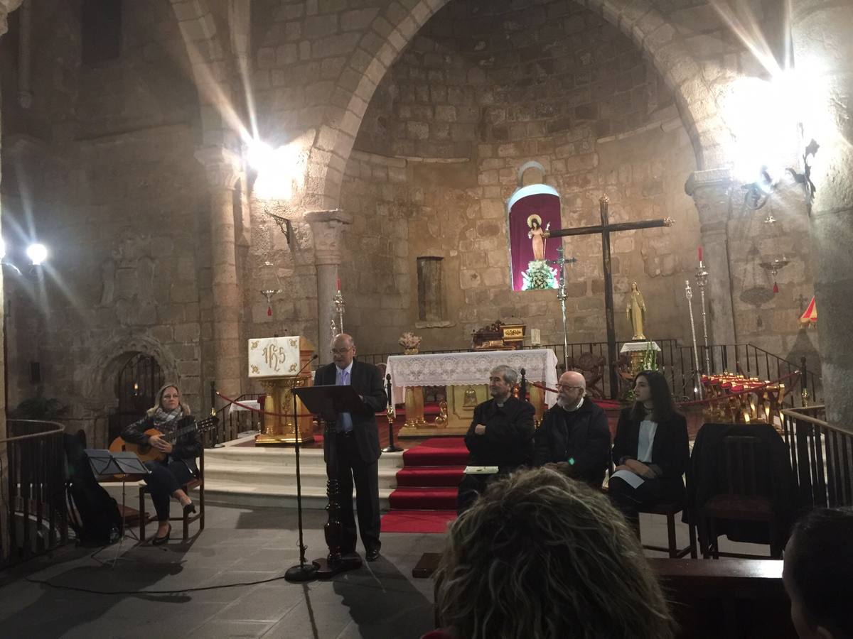 Antonio Mateo Martín de Rodrigo presentó su poemario dedicado a Santa Eulalia