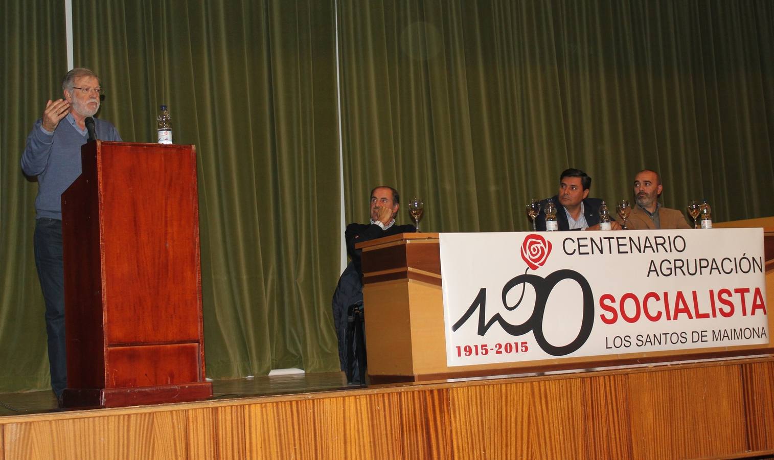 Inauguradas las jornadas del centenario de la agrupación socialista santeña