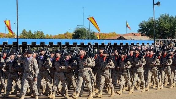 Despedida oficial a los 231 militares que se marchan de misión a Irak en diciembre