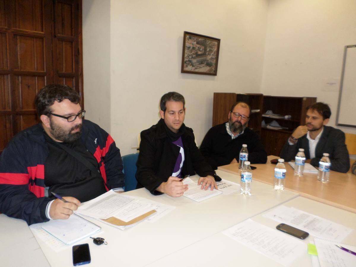 Álvaro Jaén participó en la reunión comarcal para preparar la campaña electoral
