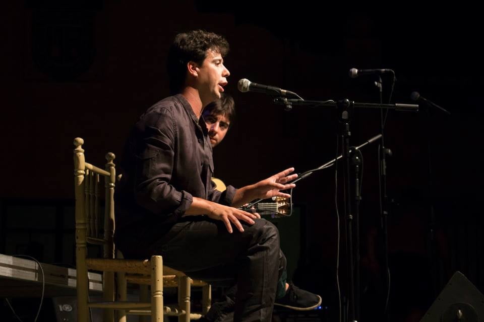 Francisco Javier Barquero, finalista del XII concurso de cante flamenco Memorial Camarón de la Isla