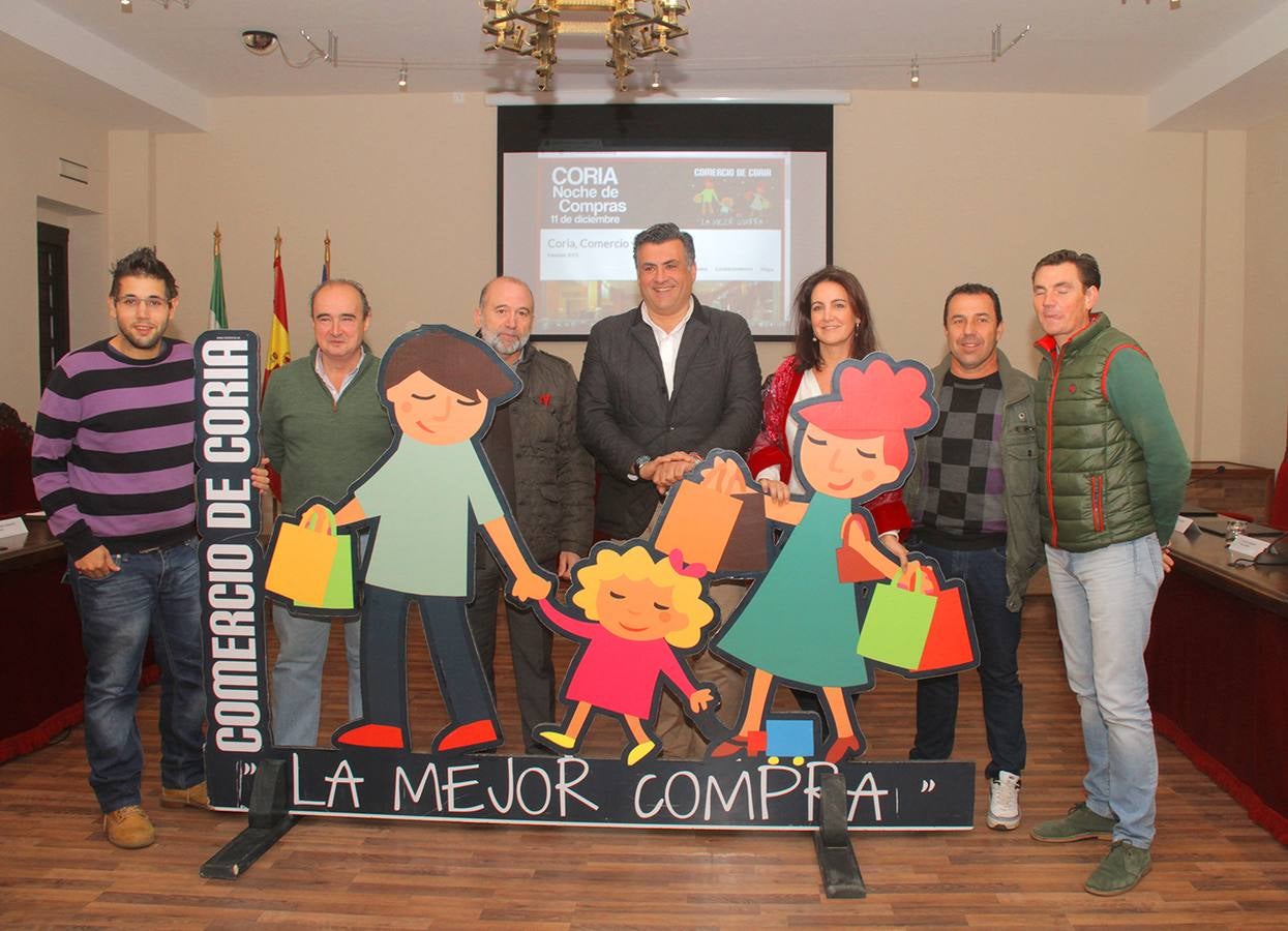 El pasado martes comenzó la campaña navideña ‘Coria, comercio y vida’
