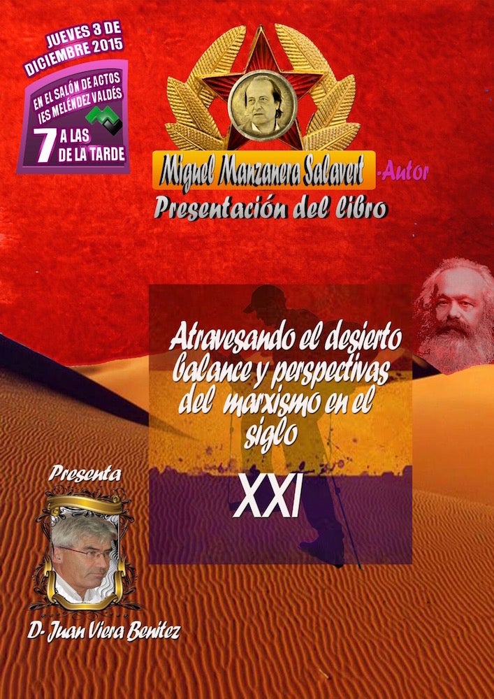 Miguel Manzanera presentó su libro 'Atravesando el desierto'