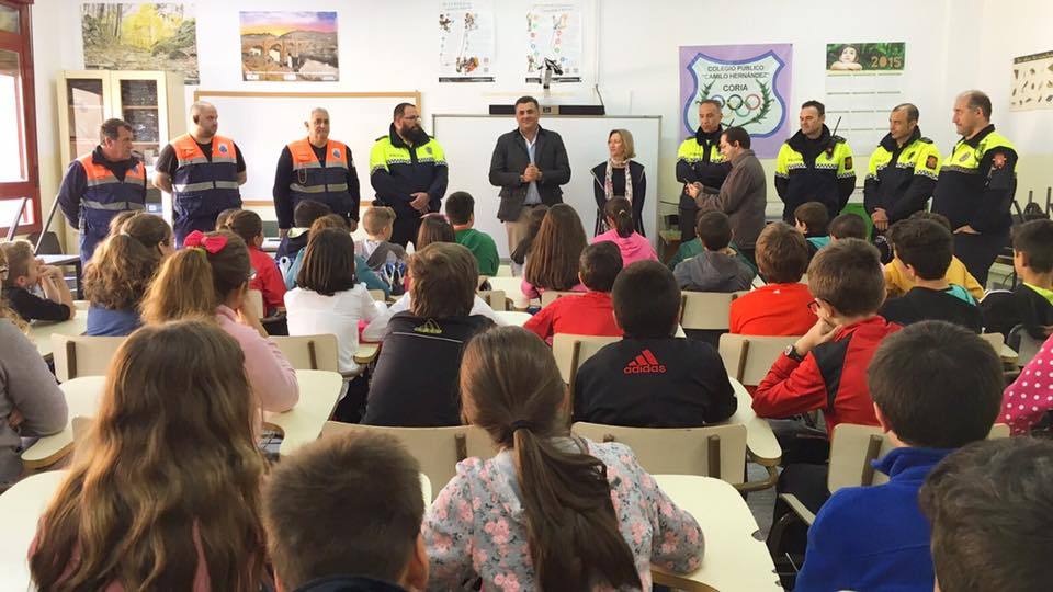 Clausurado el programa de Educación Vial en el colegio Camilo Hernández