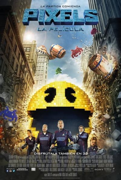 ‘Pixels: La película’ es el film de esta tarde en el cine
