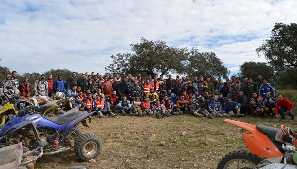 Celebrada la XI Ruta de Motos y Quads con 90 participantes