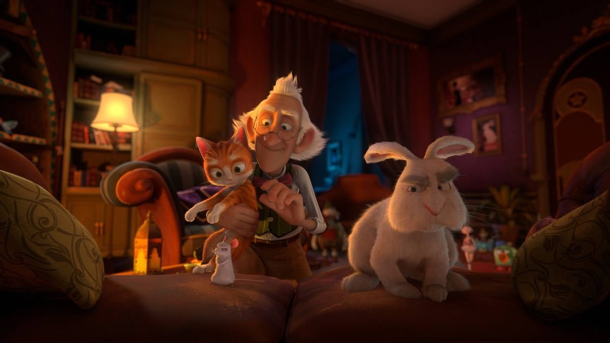 Cine infantil con la proyección de 'La casa mágica'