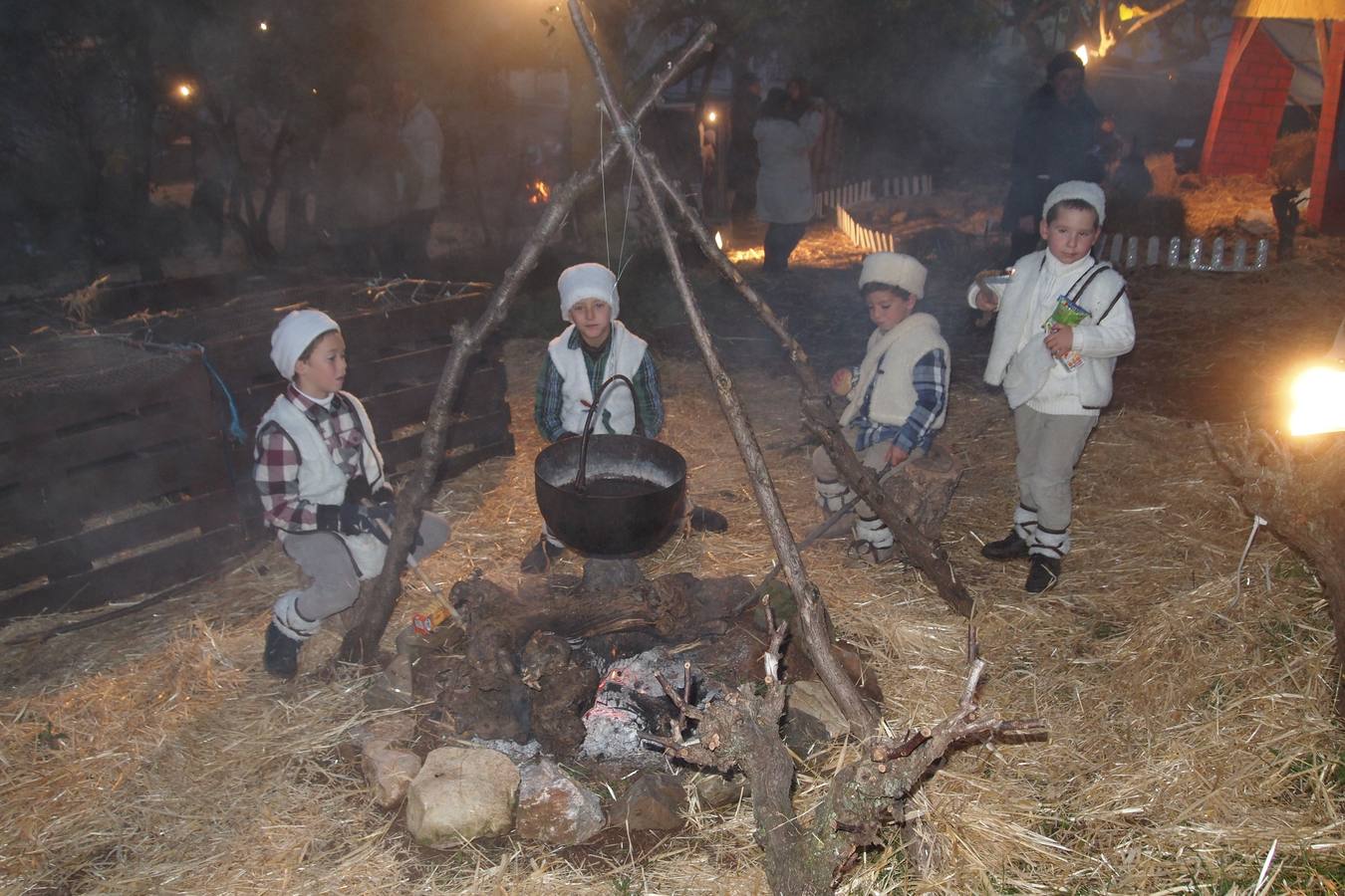 El Belén Viviente del colegio Romero Muñoz podrá visitarse este domingo