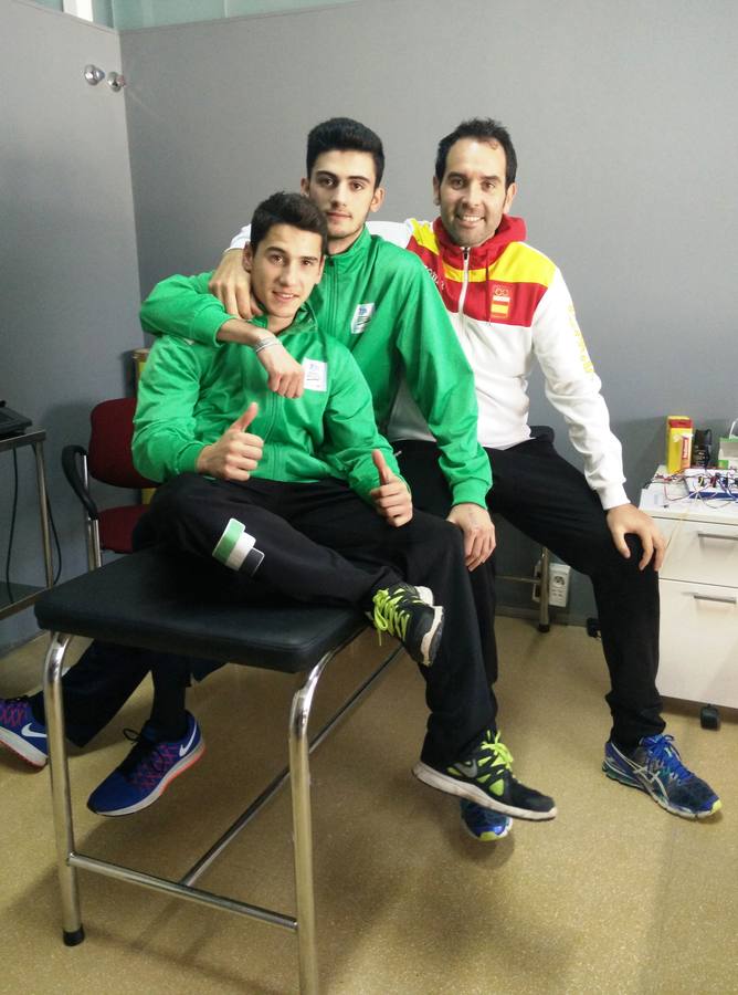 Santeños en el Centro de Tecnificación Deportiva de Cáceres 2015-16