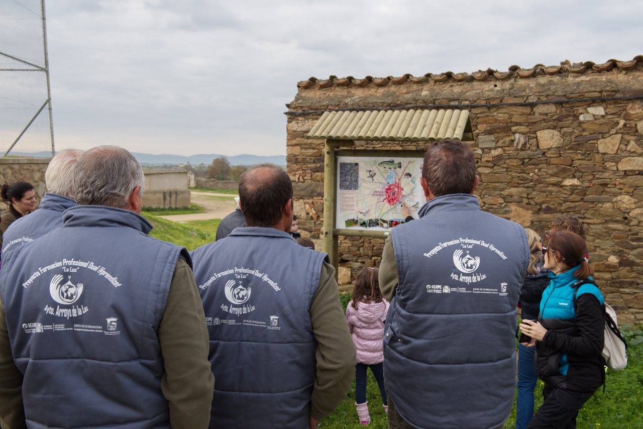 Puesta en marcha de una ruta que recorre la ribera de las huertas arroyanas