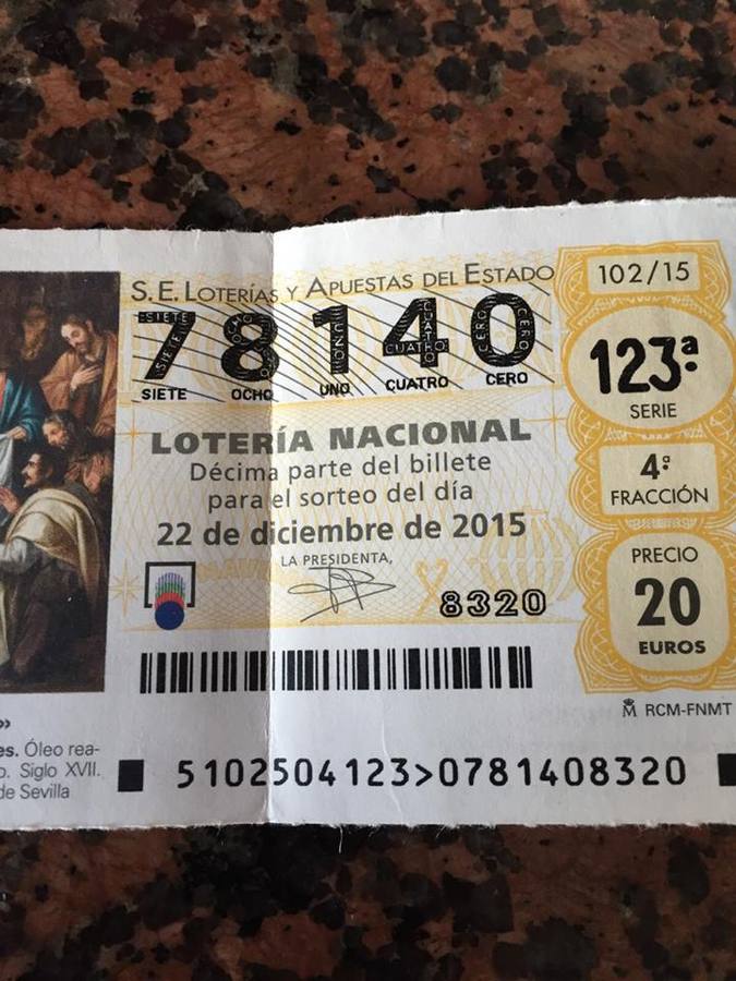 El Gordo de Navidad roza Llerena