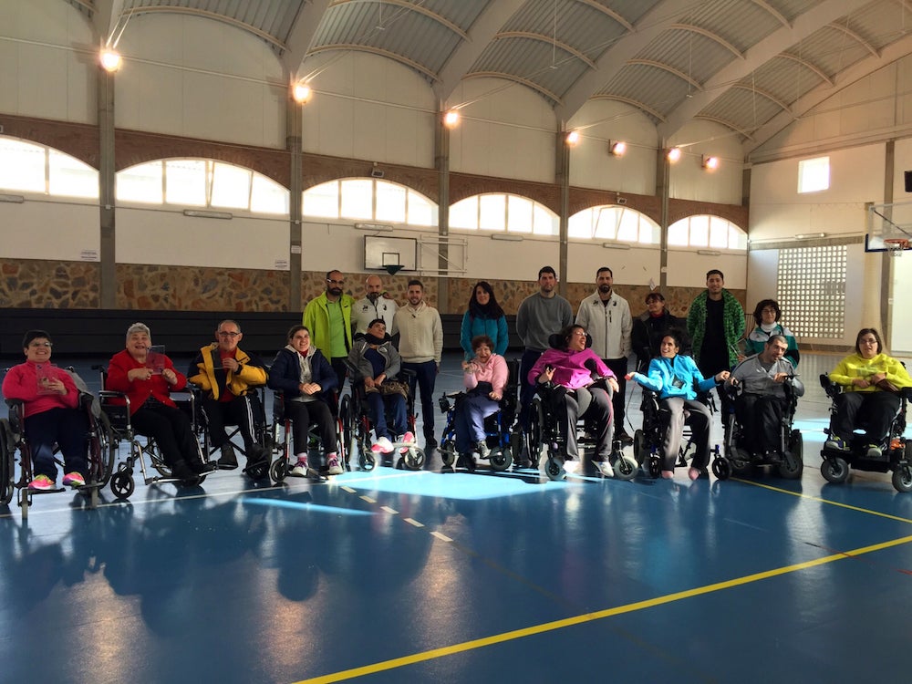 Emotivo homenaje a Manolo Gaspar "Curro"Mancera en una nueva jornada de boccia en Villafranca