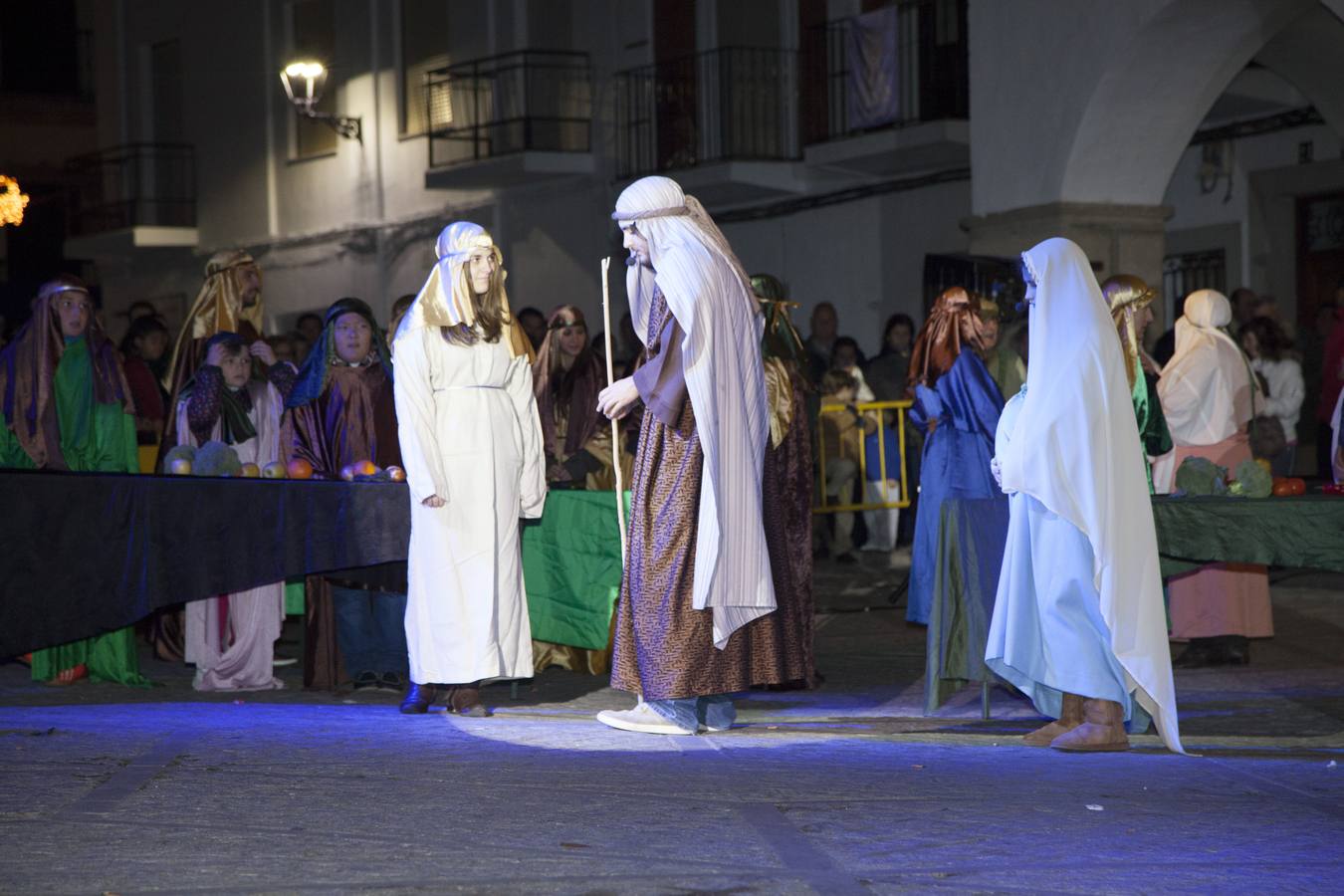 En la Plaza de la Constitución se recreará esta tarde el Belén Viviente