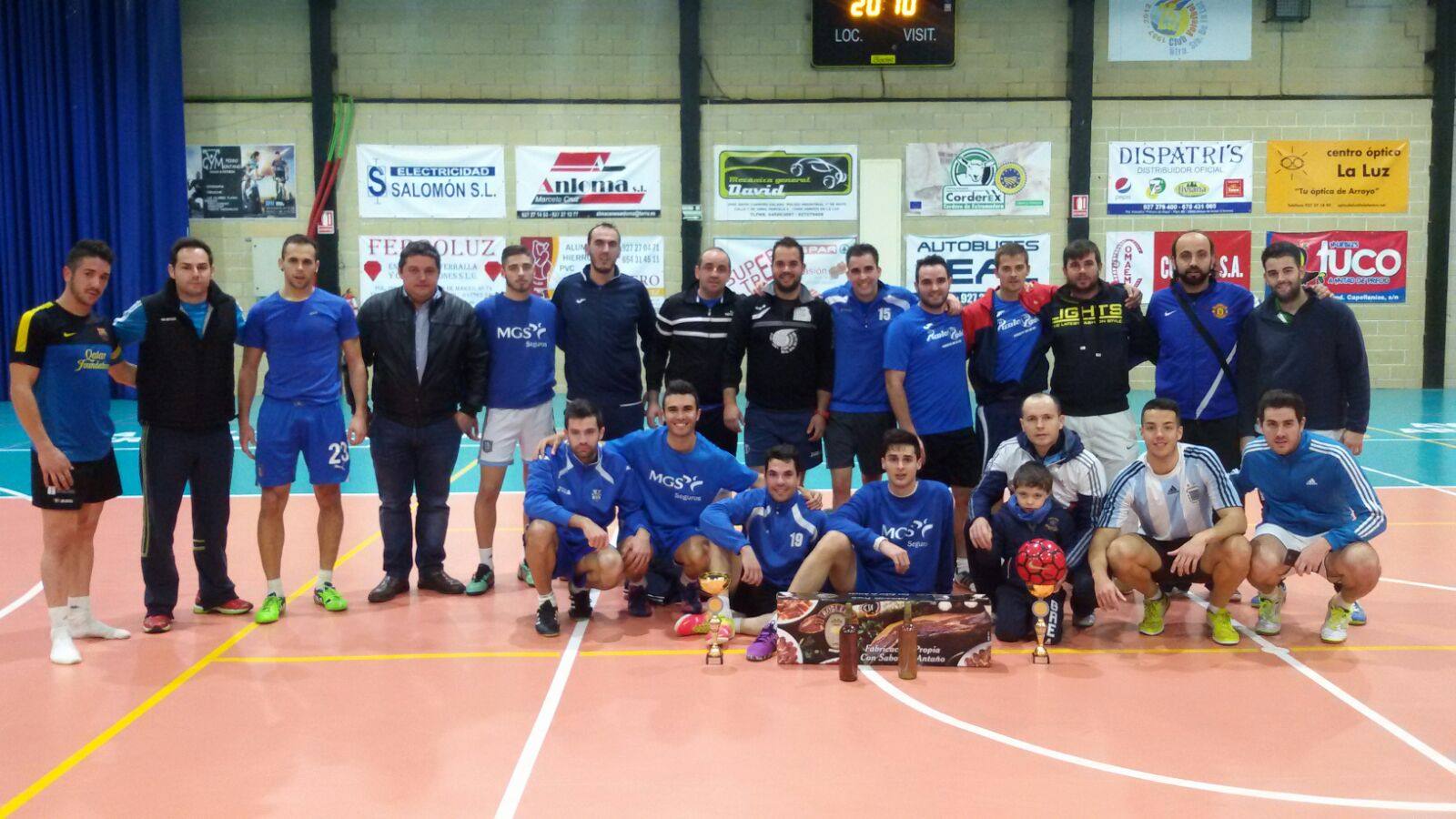‘Los Mezclados’ se proclaman ganadores del Trofeo de Navidad de fútbol sala