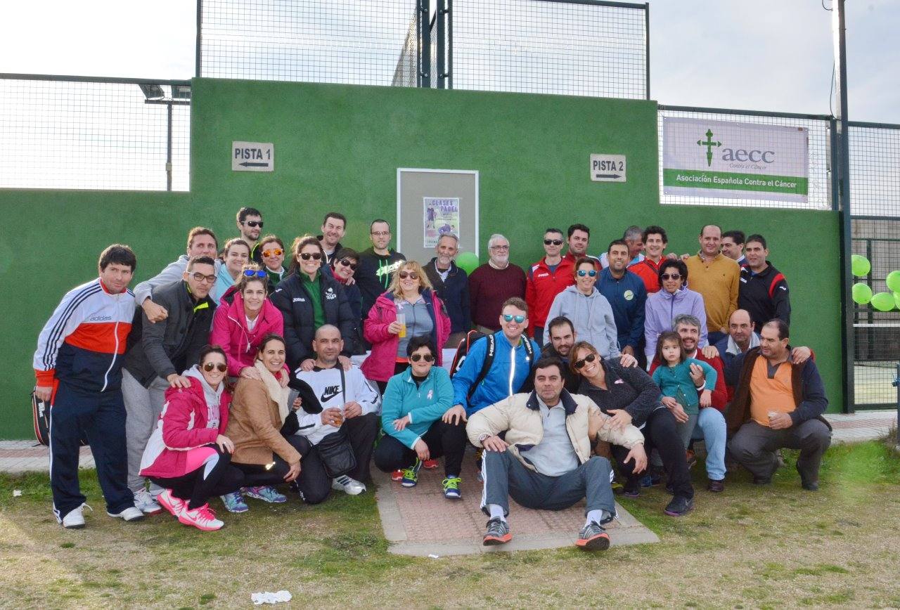 Pádel Solidario recauda 669.25 euros para la lucha contra el cáncer