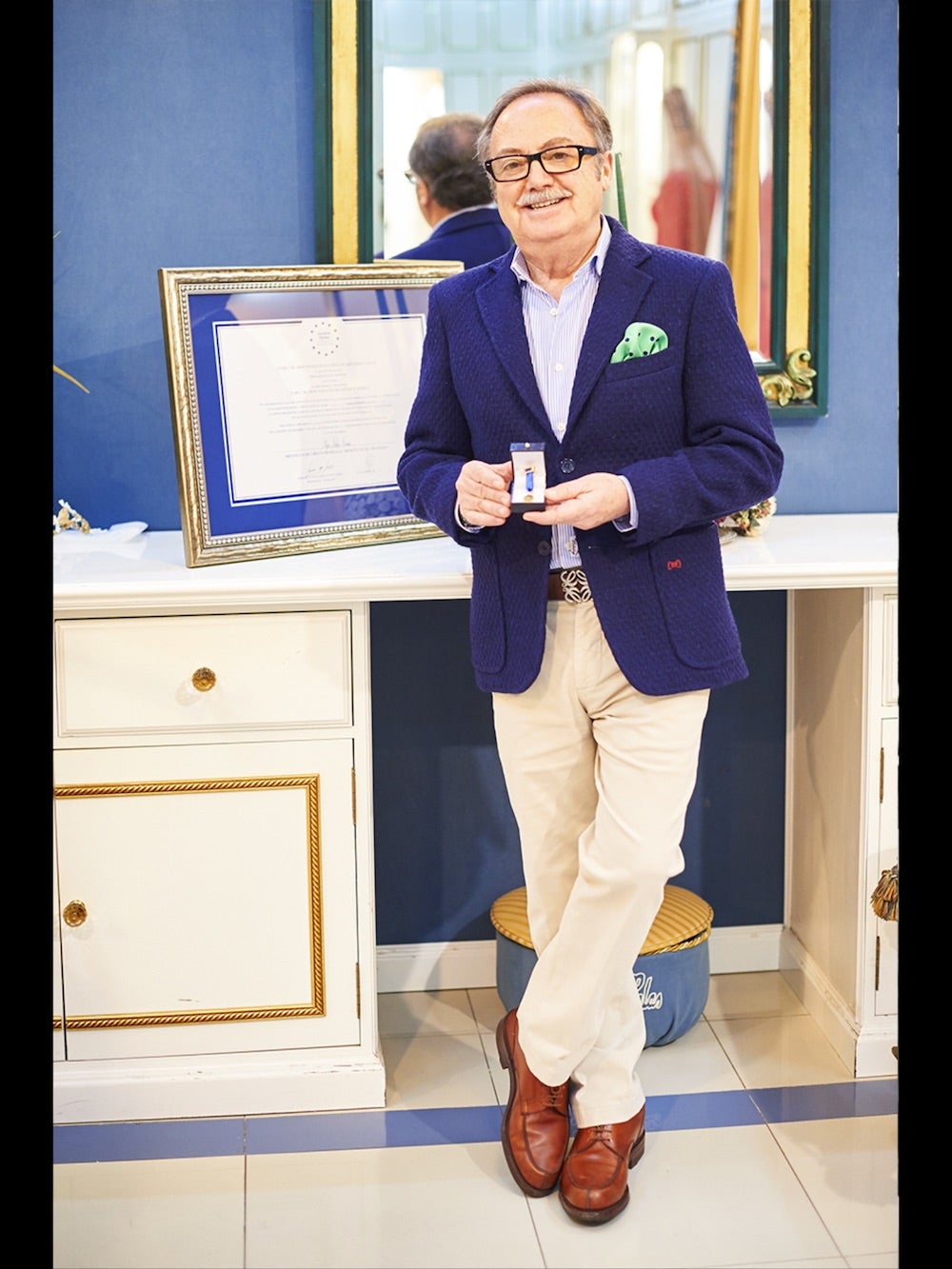 Pepe Salas recibe la Medalla Europea al Mérito en el Trabajo