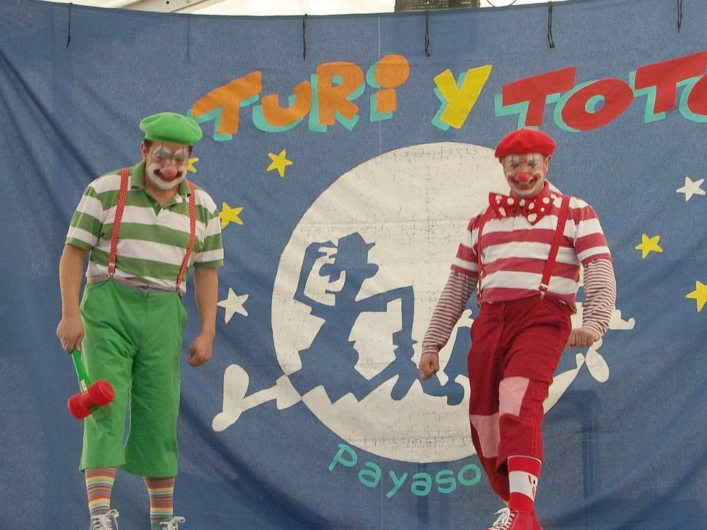 Mañana los payasos Turi y Toto actuarán en el Corral de Comedias