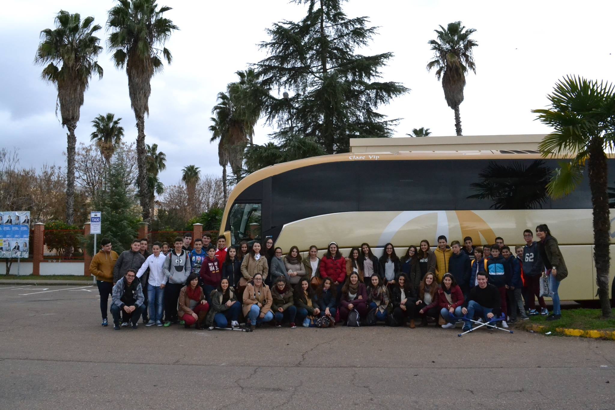Los jóvenes de puebla, de excursión a Iberocio