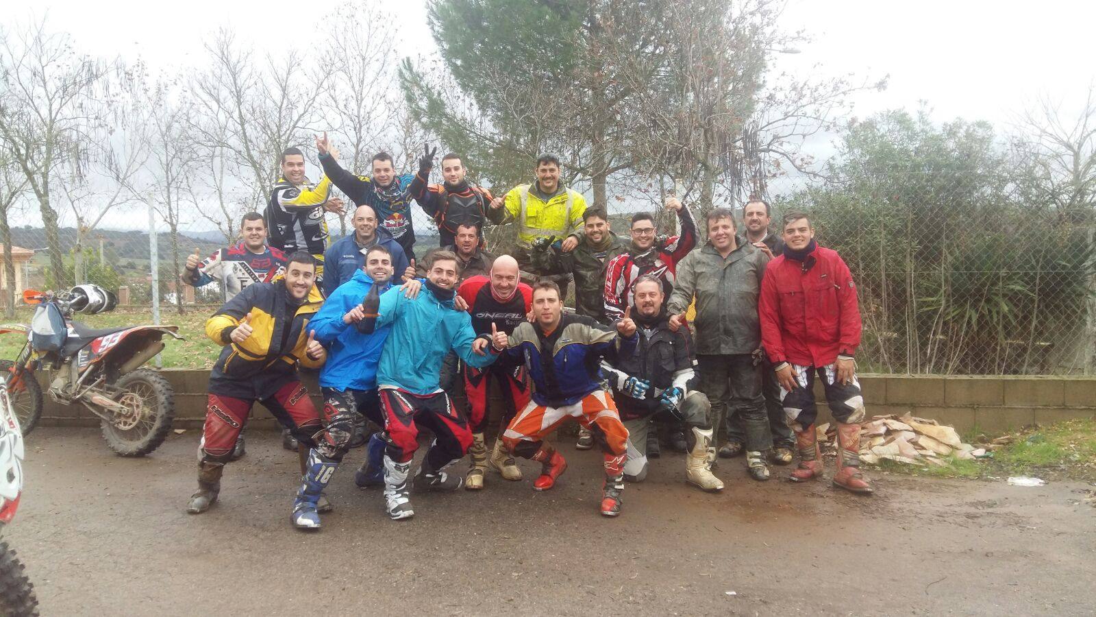 La Asociación ‘Off Road’ celebra las navidades con una ruta mañanera