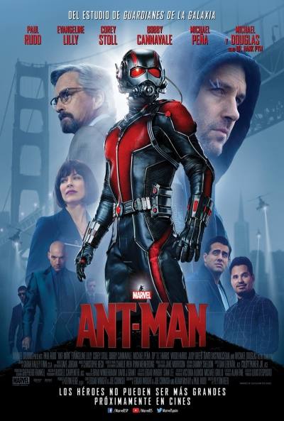 Mañana, tarde de cine con la película Ant-Man
