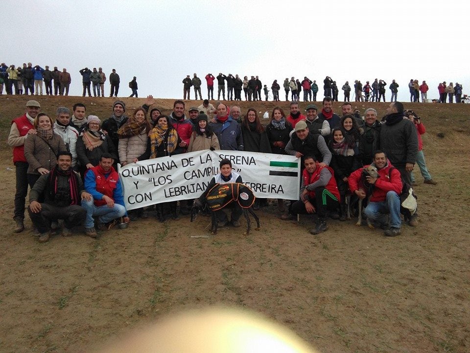 ‘Lebrijana’ se clasifica para cuartos de final en el campeonato de galgos nacional