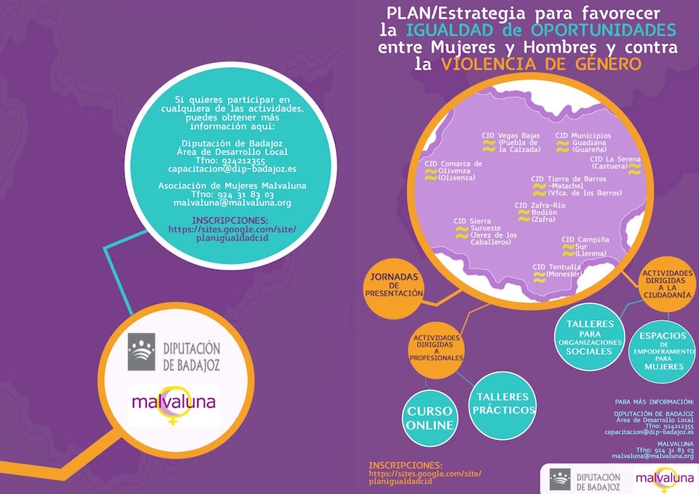 En marcha un Plan para favorecer la Igualdad de Oportunidades entre Mujeres y Hombres y contra la Violencia de Género
