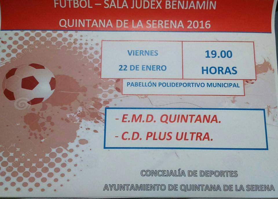 El equipo de fútbol sala de la Escuela Municipal de Deportes de Quintana se enfrentará este viernes al Plus Ultra