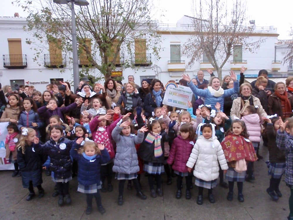 300 escolares celebran mañana el Día de la PAZ y la NO VIOLENCIA
