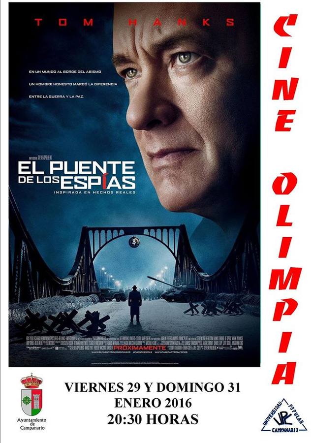 Doble sesión de cine con la película 'El puente de los espías'