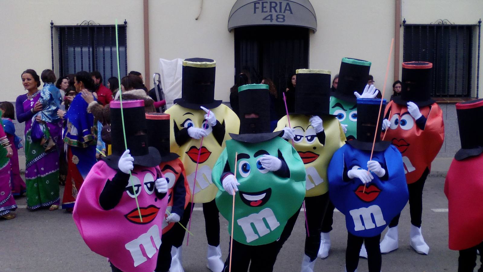 El sábado de carnaval se inicia con el pasacalle