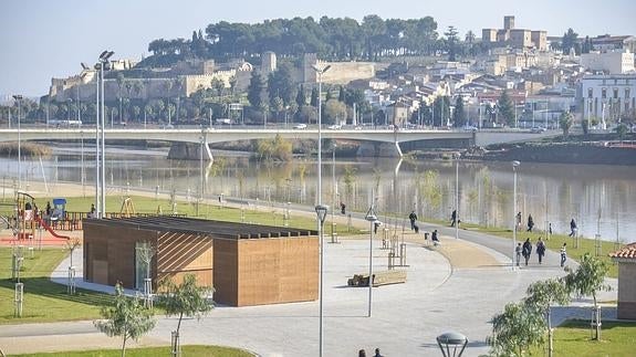 Los quioscos del parque del río en Badajoz retrasan su apertura